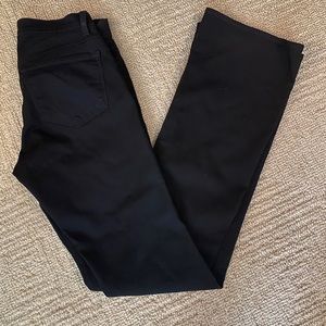 J Brand Bailey Cut stretch bootcut in True Black